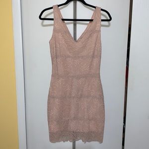Bebe lace dress